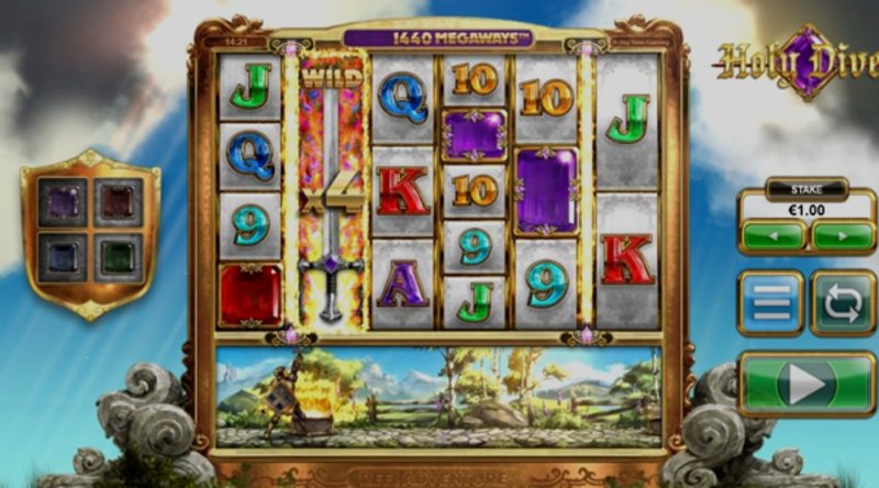 Играть Holy Diver от Big Time Gaming в казино 1Win