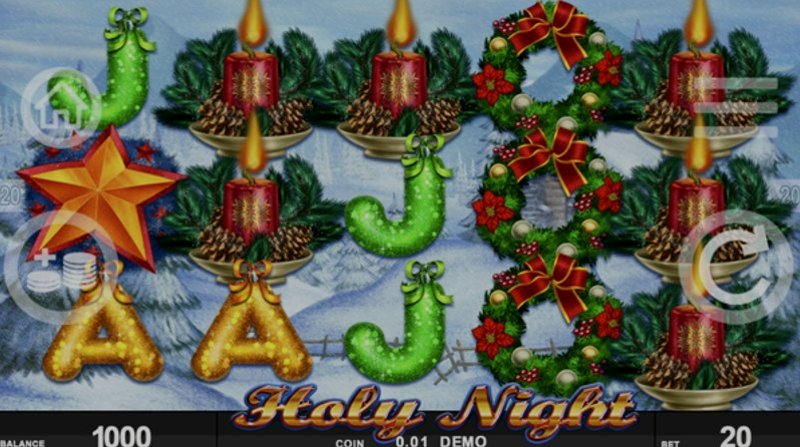 Играть Holy Night от Spinthon в казино 1Win