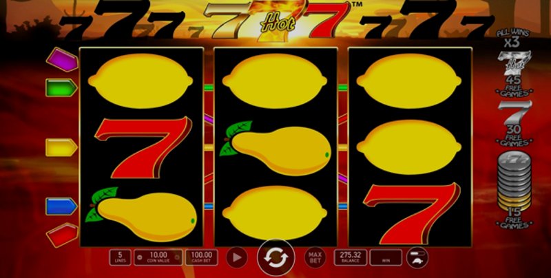 Играть Hot 777 от Wazdan в казино 1Win