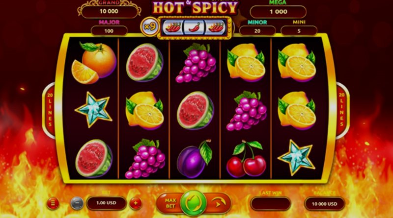 Играть Hot and Spicy Jackpot от Onlyplay в казино 1Win