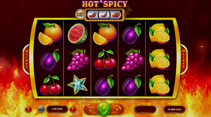 Играть Hot and Spicy от Onlyplay в казино 1Win