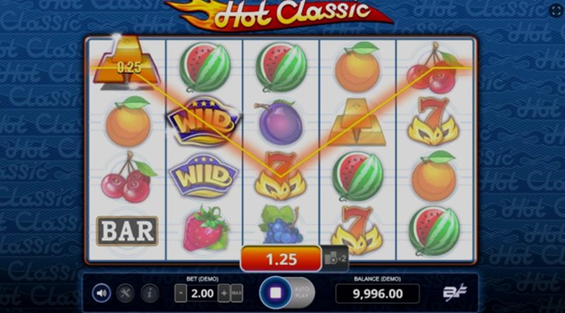Играть Hot Classic от Bf Games в казино 1Win