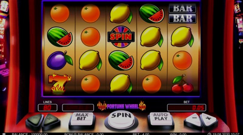 Играть Hot Fortune Wheel 80 от 7mojos Slots в казино 1Win