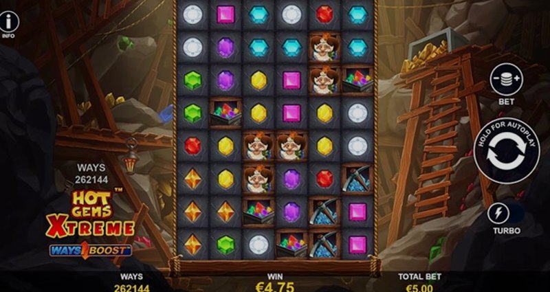 Играть Hot Gems от Playtech в казино 1Win