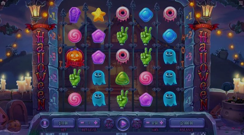 Играть Hot Hot Halloween от Habanero в казино 1Win