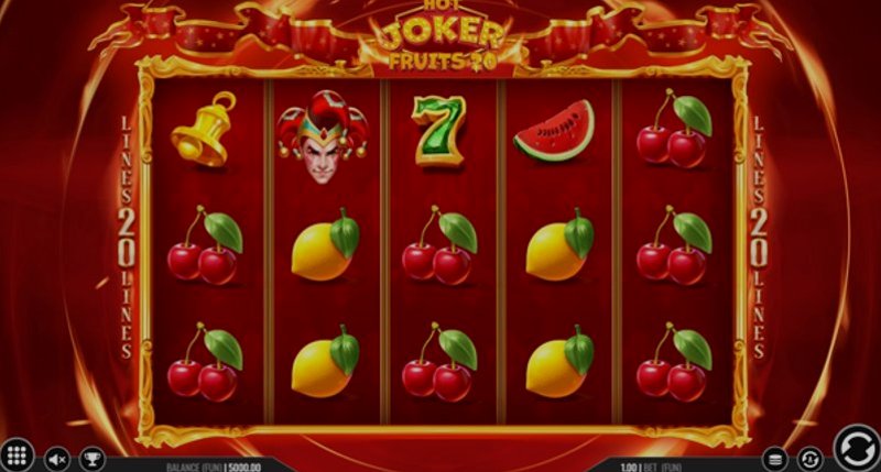 Играть Hot Joker Fruits 20 от Prospect Gaming в казино 1Win