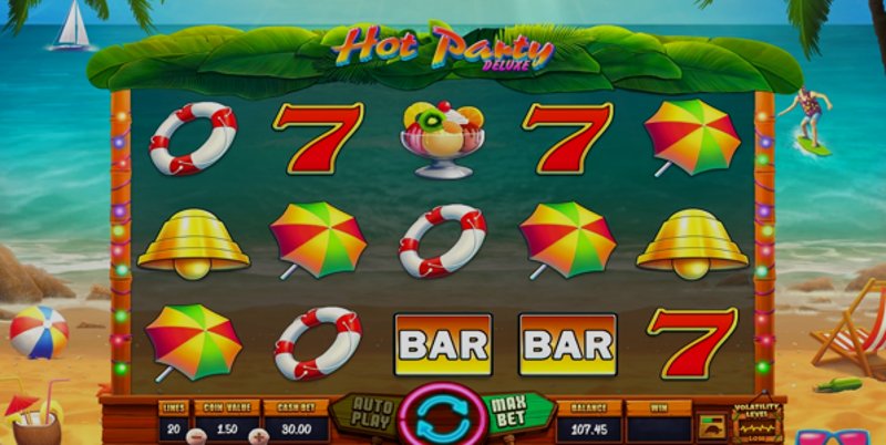 Играть Hot Party от Wazdan в казино 1Win