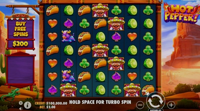 Играть Hot Pepper от Pragmatic в казино 1Win
