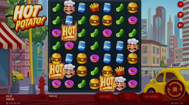 Играть Hot Potato! от Thunderkick в казино 1Win