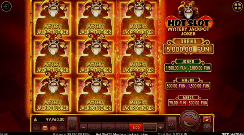 Играть Hot Slot™: Mystery Jackpot Joker от Wazdan в казино 1Win