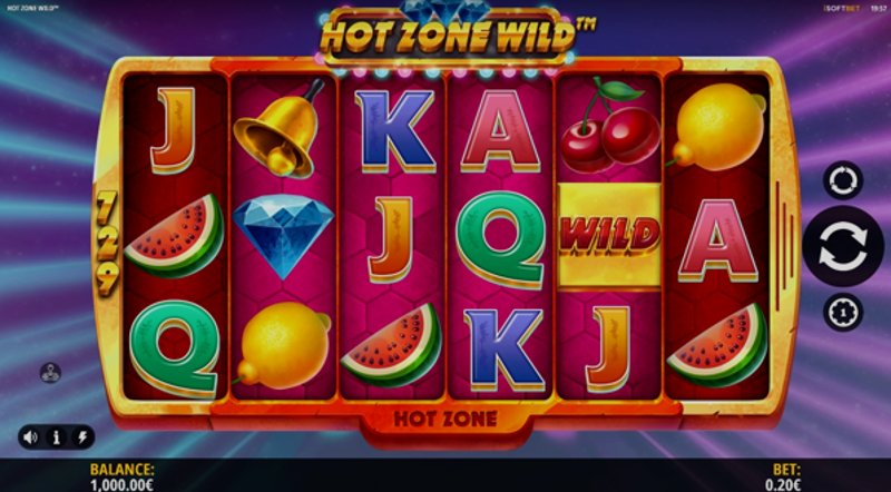 Играть Hot Zone Wild от Isoftbet в казино 1Win