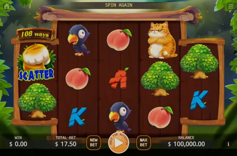 Играть Hu Hu Fighting от Kagaming в казино 1Win