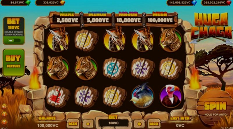Играть HUGA от Cq9 в казино 1Win