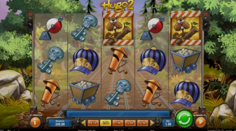 Играть Hugo 2 от Playn Go в казино 1Win