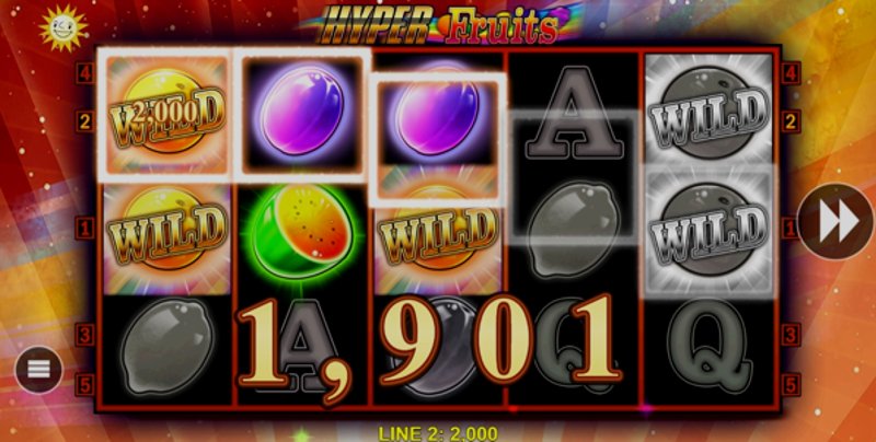 Играть Hyper Fruits от Edict в казино 1Win