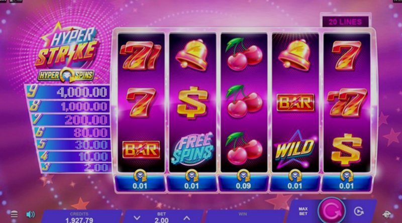 Играть Hyper Strike HyperSpins от Games Global в казино 1Win