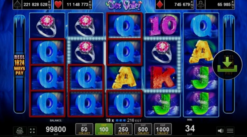 Играть Ice Valley от Amusnet Interactive в казино 1Win