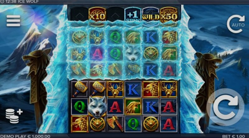 Играть Ice Wolf от Elk в казино 1Win