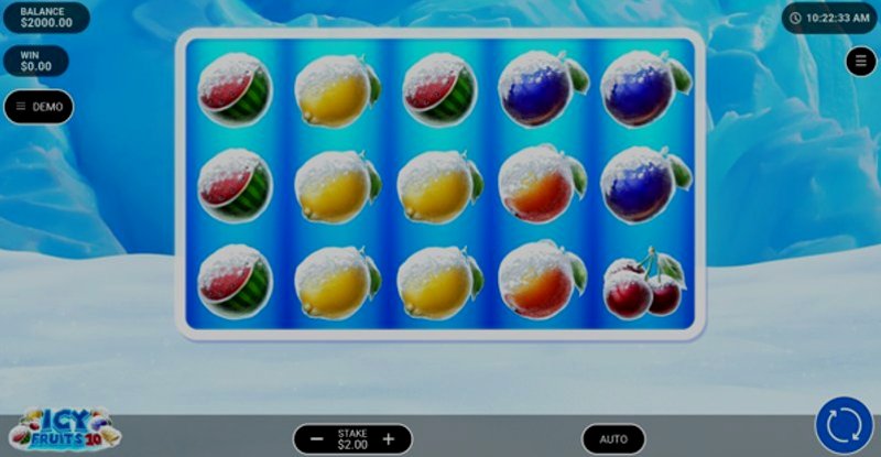 Играть Icy Fruits 10 от Pariplay в казино 1Win