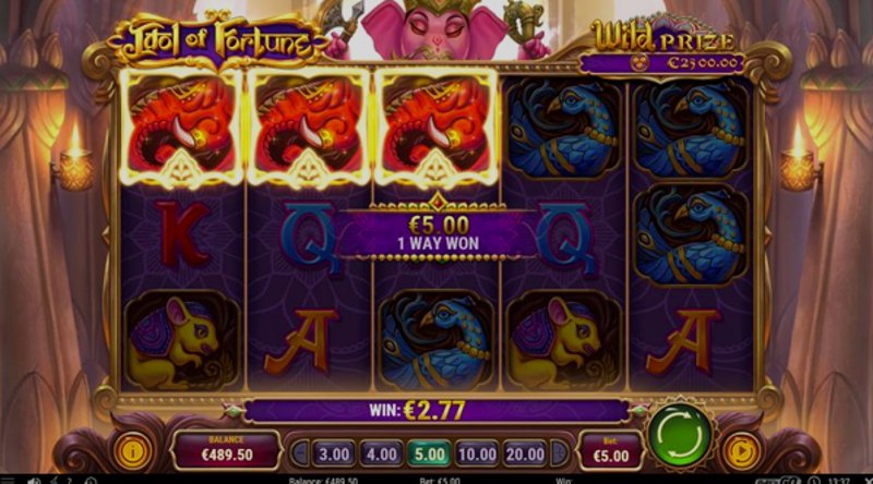 Играть Idol of Fortune от Playn Go в казино 1Win