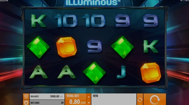 Играть Illuminous от Quickspin в казино 1Win
