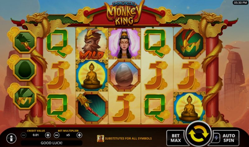 Играть Immortal Monkey King от Swintt в казино 1Win