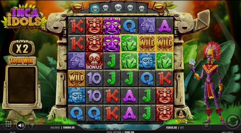 Играть Inca Idols от 1x2gaming в казино 1Win