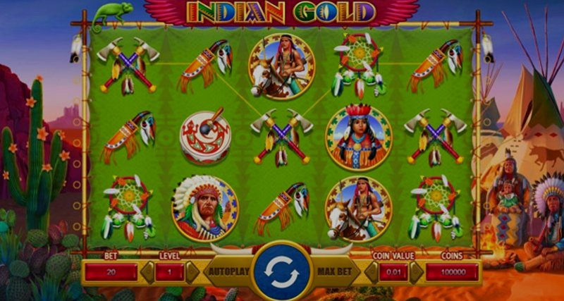 Играть Indian Gold от Thunderspin в казино 1Win