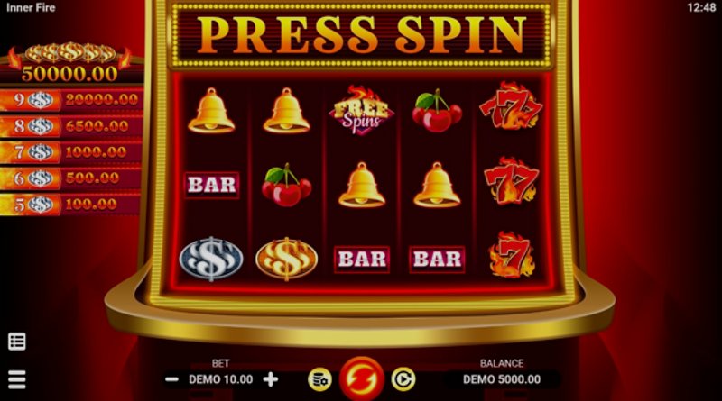 Играть Inner Fire от Evoplay в казино 1Win