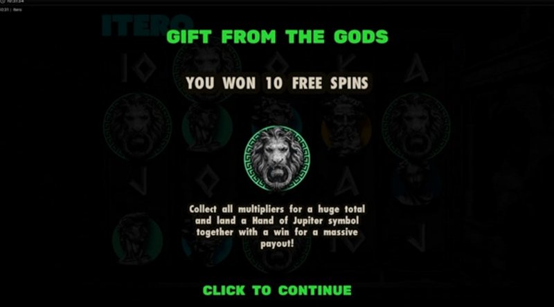 Играть ITERO от Hacksaw в казино 1Win