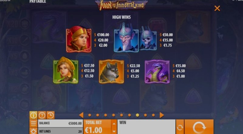 Играть Ivan and the Immortal King от Quickspin в казино 1Win