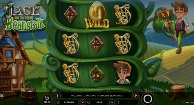 Играть Jack and the mighty Beanstalk от Nucleus Gaming в казино 1Win