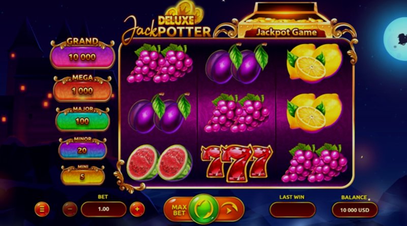 Играть Jack Potter Deluxe от Onlyplay в казино 1Win
