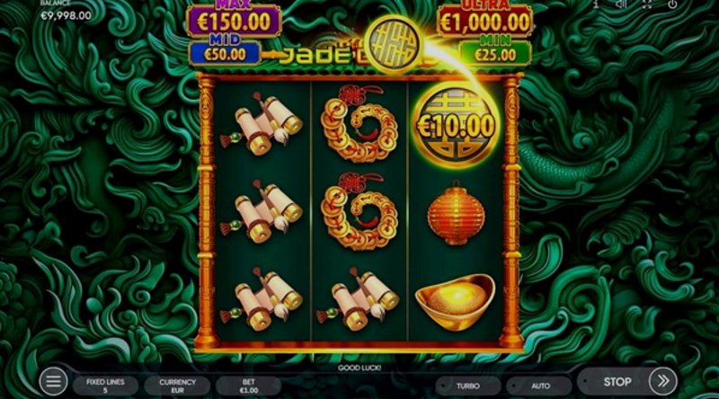 Играть Jade Coins от Endorphina в казино 1Win