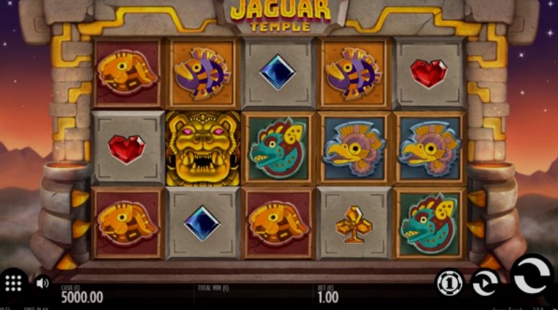 Играть Jaguar Temple от Thunderkick в казино 1Win