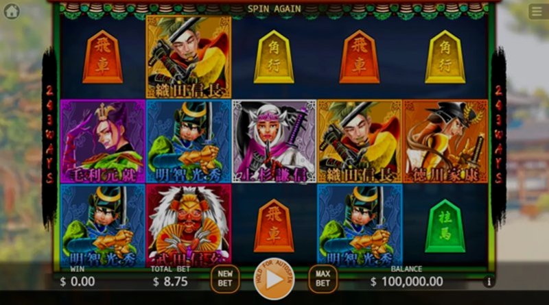 Играть Japanese 7 Heroes от Kagaming в казино 1Win