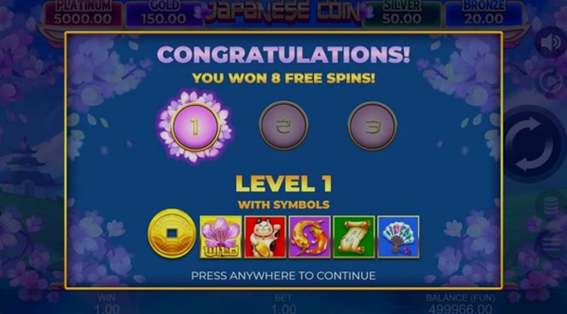 Играть Japanese Coin: Hold The Spin от Gamzix в казино 1Win