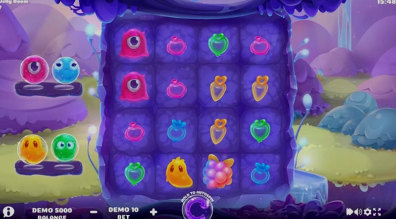 Играть Jelly Boom от Evoplay в казино 1Win
