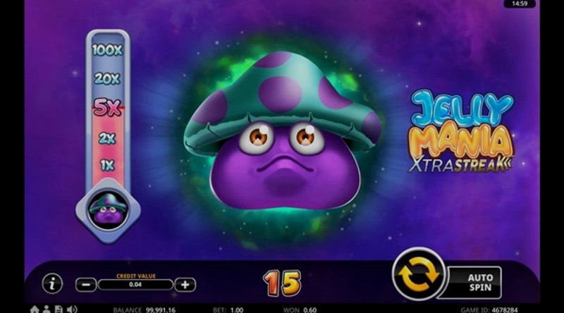 Играть Jelly Mania XtraStreak от Swintt в казино 1Win
