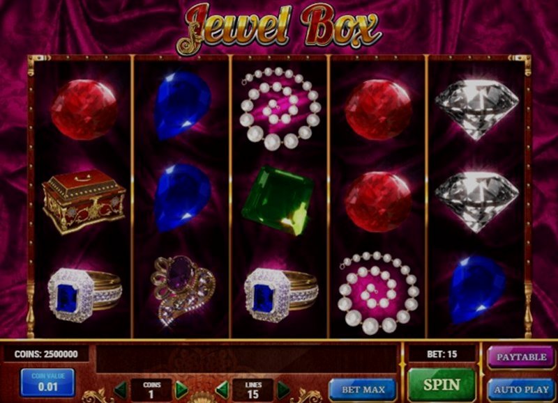 Играть Jewel Box от Playn Go в казино 1Win