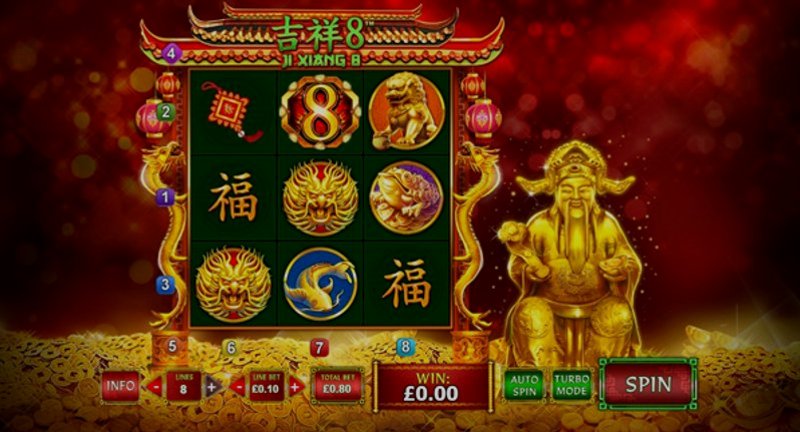 Играть Ji Xiang 8 от Playtech в казино 1Win