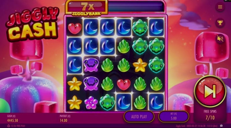 Играть Jiggly Cash от Thunderkick в казино 1Win