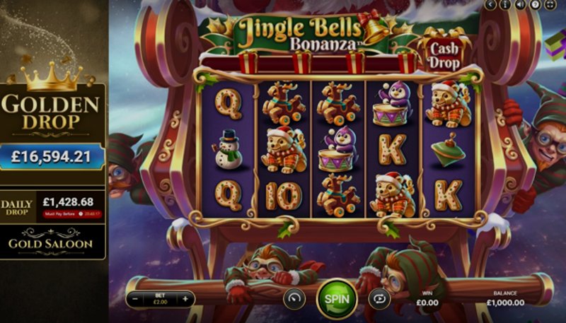 Jingle Bells Bonanza NetEnt в казино 1Win (1Вин) Jingle Bells Bonanza NetEnt в казино 1Win (1Вин)