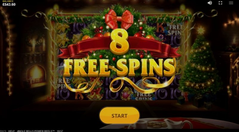 Играть Jingle Bells Power Reels от Red Tiger в казино 1Win