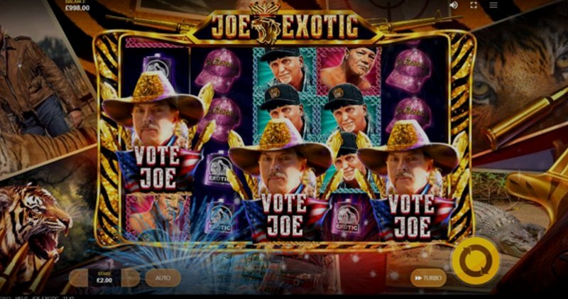 Играть Joe Exotic от Redtiger в казино 1Win