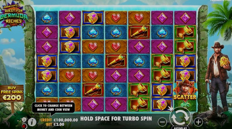 Играть Bermuda Riches от Pragmatic в казино 1Win