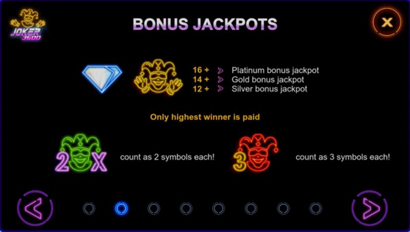 Играть Joker 3600 от Kalamba в казино 1Win