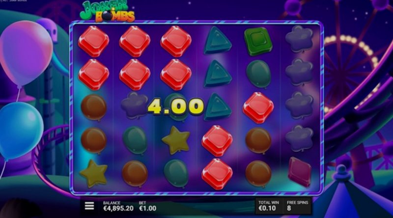 Играть Joker Bombs от Hacksaw в казино 1Win