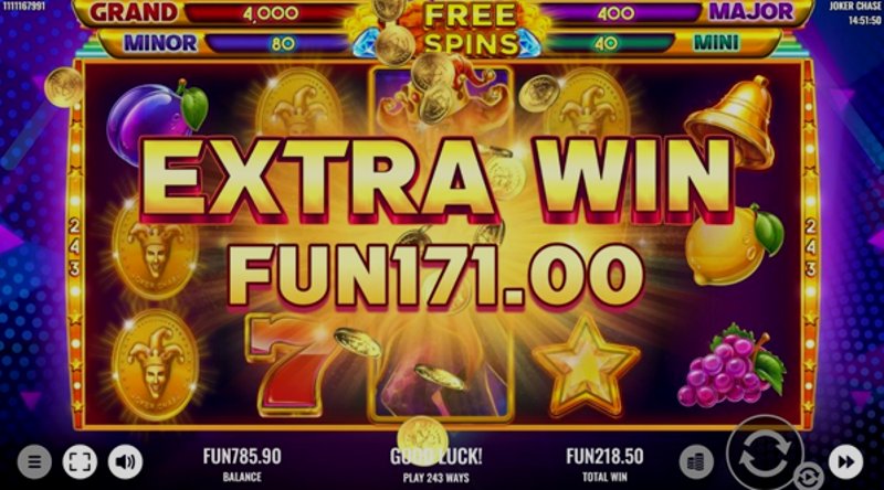 Играть Joker Chase от Platipus в казино 1Win