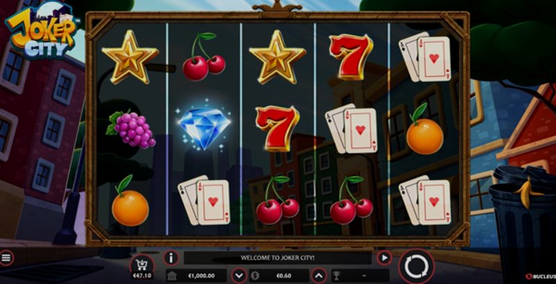 Играть Joker City от Nucleus Gaming в казино 1Win